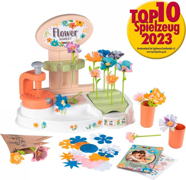 Smoby Krativset Bloemenmarkt