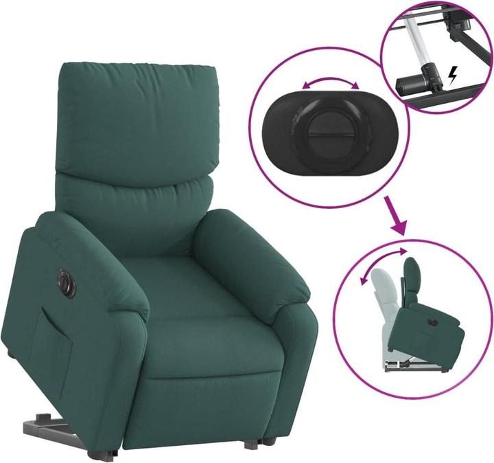 Actual product image vidaXL Relaxsessel mit Aufstehhilfe