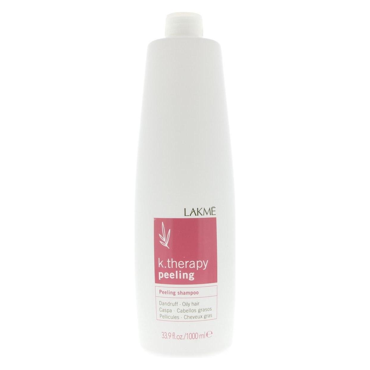 Lakmé, Shampoo + Conditioner, K.Therapy Peeling Shampoo Vet Haar 1000 Ml (Vloeibare Shampoo, 1000 ml)
