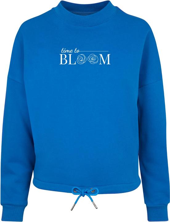 Merchcode Ladies Time to bloom - Oversize Crewneck - 114025 (M)