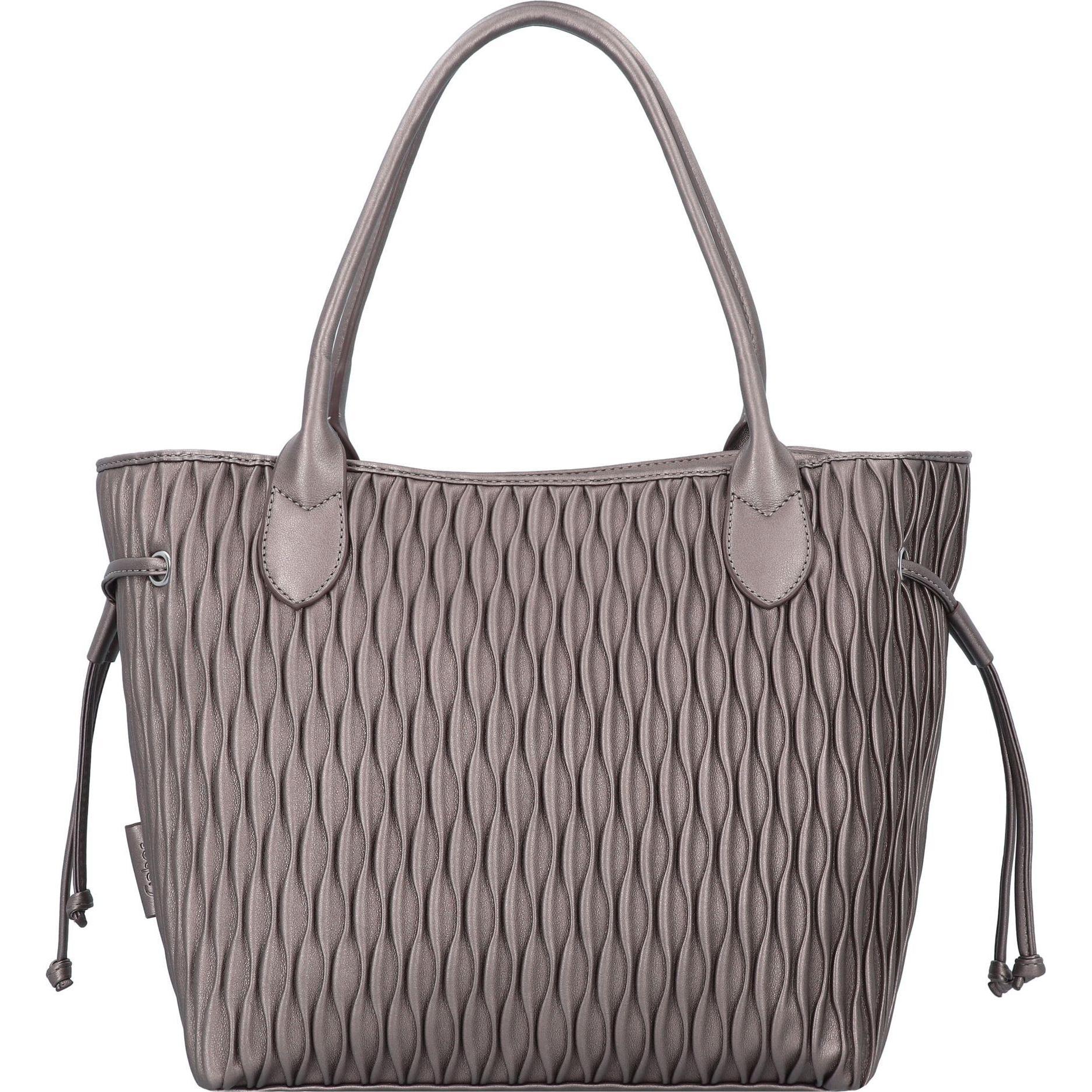 Gabor, Tasche, Granada wave Shopper Tasche M 43 cm, Beige, (21 l)
