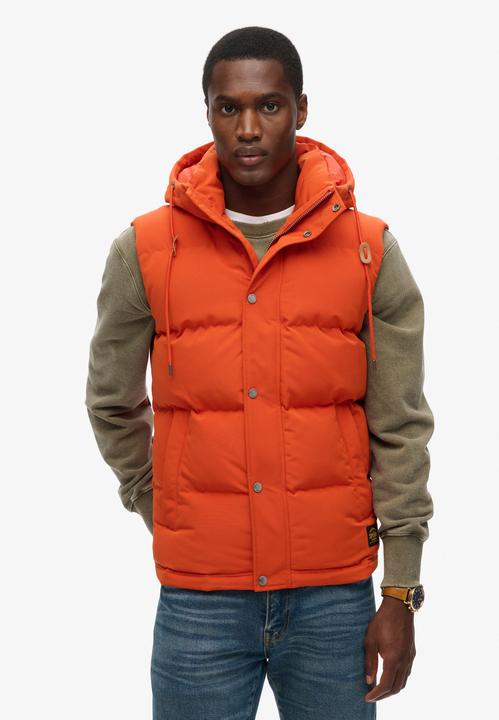 Immagine prodotto Superdry Everest Steppweste mit Kapuze (S)