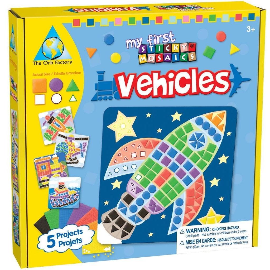 Invento Windworks 620706 My First Sticky Mosaics: Vehicles
