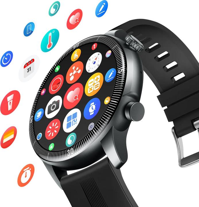 Produktbild Hoco Other Computer Accessory Smartwatch 1,46" TFT IP67 with call function Y31 black (46 mm)