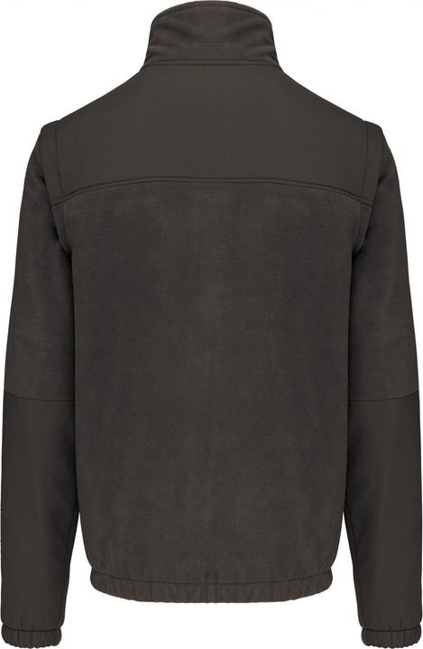 Produktbild Kariban Fleece mit Reissverschluss abnehmbare Ärmel (XXL)