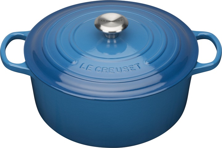 Le Creuset Signature (24 cm, Bräter + Schmortopf, Gusseisen)