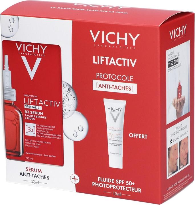 Produktbild Vichy Liftactiv B3 Specialist Anti-Aging Serum und Sonnenschutz-Fluid SPF50 - 30 ml und 15 ml (30 ml)