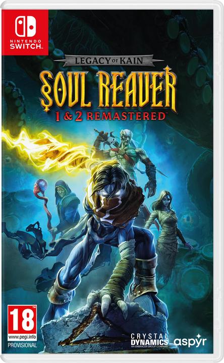 Aspyr Legacy of Kain Soul Reaver 1 and 2 Remastered (Switch)
