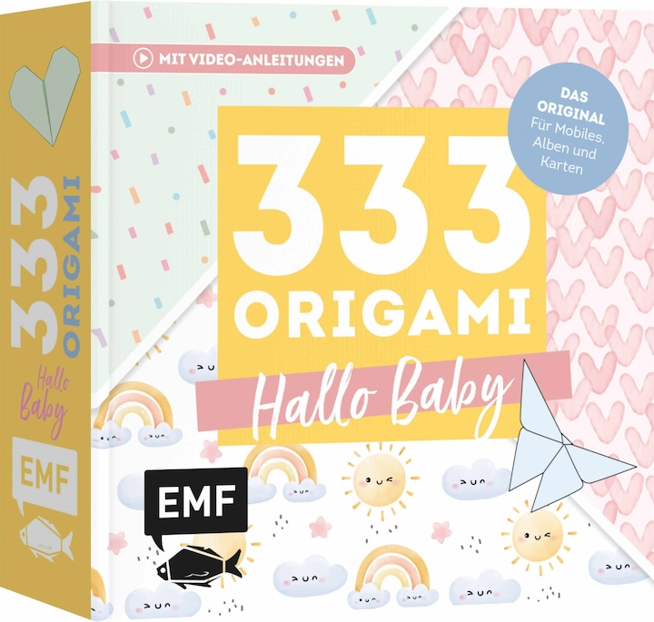 Actual product image 333 Origami - Hello baby - Cute papers for making mobiles, albums and cards