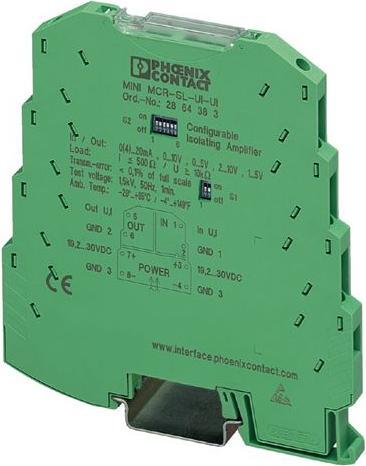Produktbild Phoenix Contact Normsignal-Trennverstärker 4-20mA/0-10V