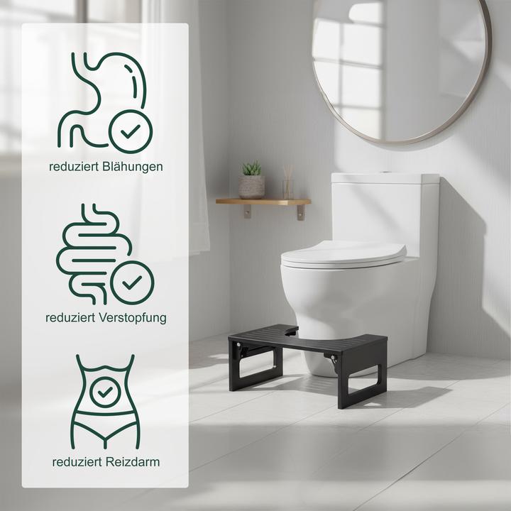 Image du produit Relaxdays Tabouret de toilette