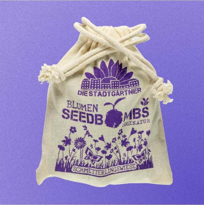 Image du produit Die Stadtgärtner Bombes de graines pour prairie à papillons (Réensemencement de la pelouse)