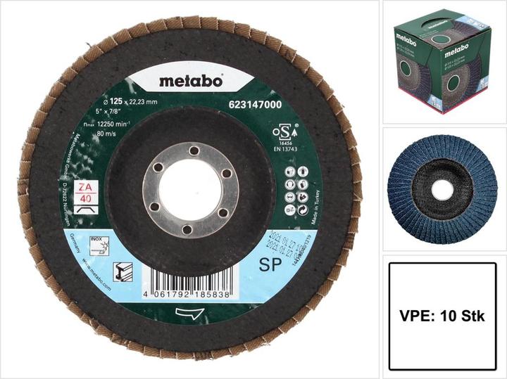 Produktbild Metabo Lamellenschleifteller (40)
