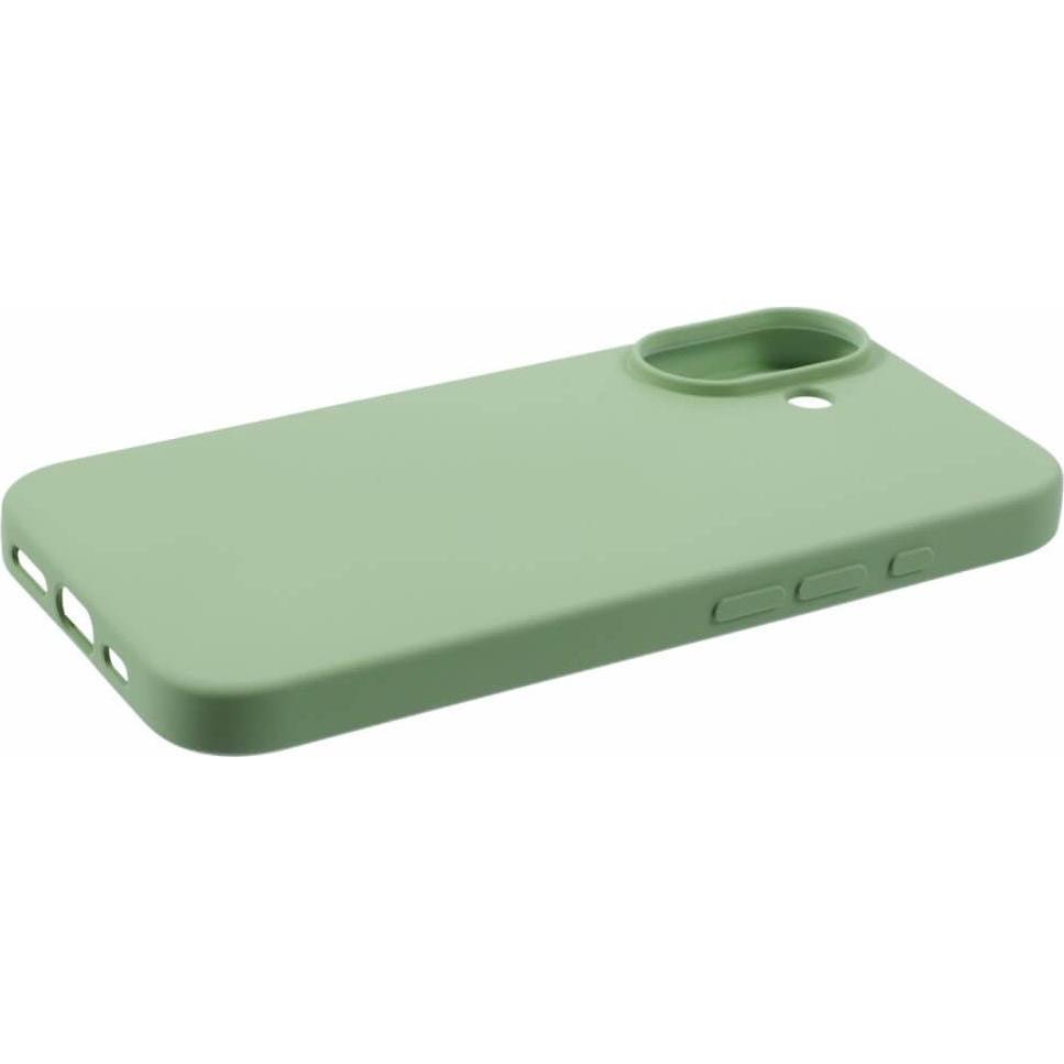 Thumbnail - Cover-Discount iPhone 16 - Silikon Gummi Hülle (Apple iPhone 16), Smartphone Hülle, Grün