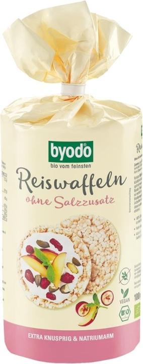 Produktbild Byodo Reiswaffeln ohne Salz/glf (100 g)