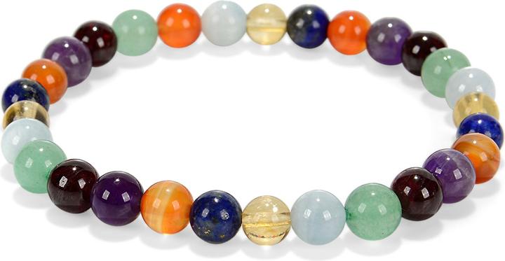 Produktbild Leyda Chakra Armband (17.50 cm, Farbstein)