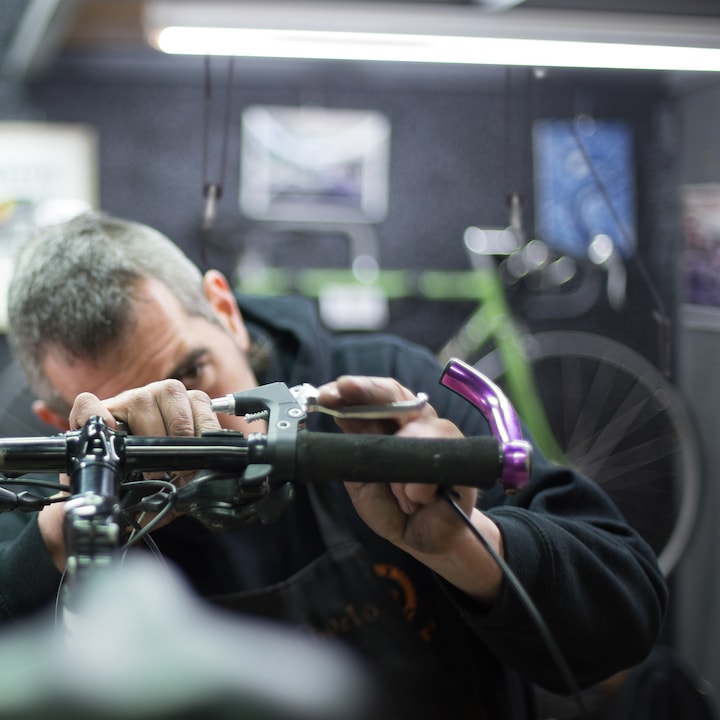 Produktbild Relaxdays Fahrradlift