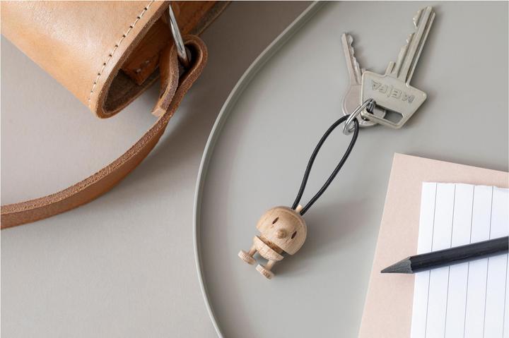 Actual product image Hoptimist Keyring Bumble Oak