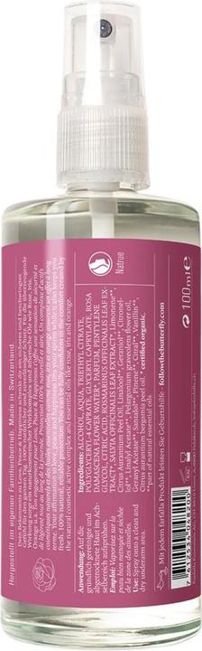 Actual product image Farfalla Deodorant spray Hippie rose spray (Spray, 100 ml)