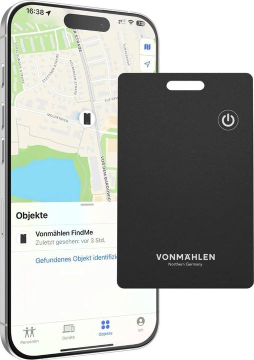 Actual product image Vonmählen FindMe - Tracking Card (iOS)