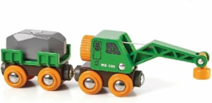 Produktbild Brio Kranwagen mit Anhänger