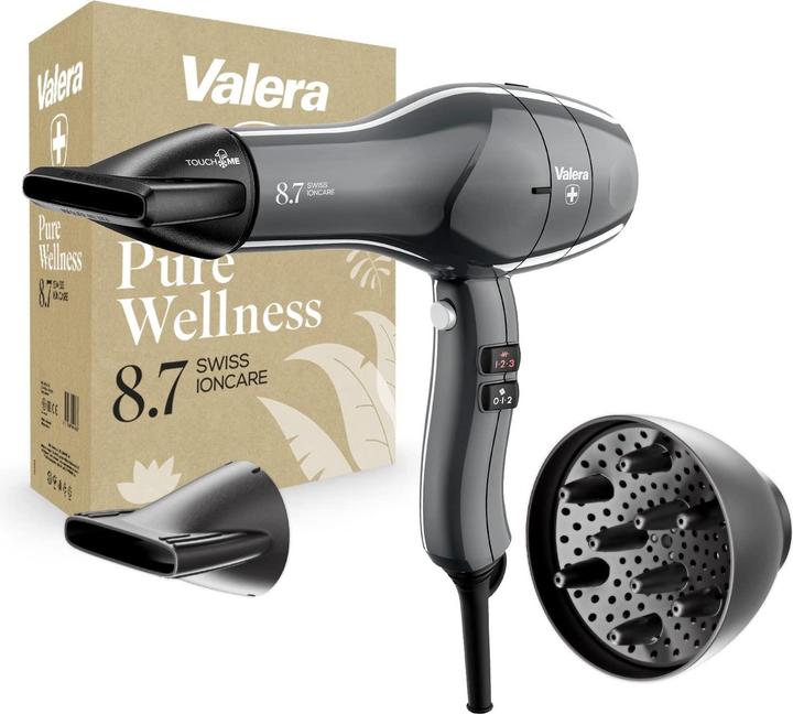 Produktbild Valera Ionischer Haartrockner mit Sanify Luftreinigung, 2400 Watt, leise und schnell (2400 W)