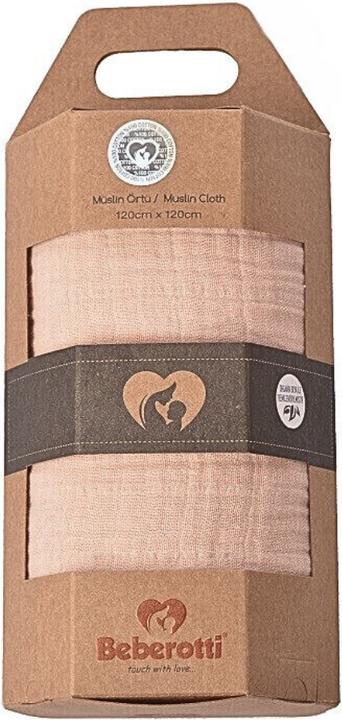 Produktbild Beberotti Organic Musselin Wickeldecke (120 cm, 120 cm)