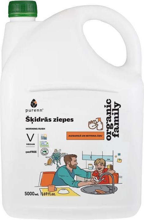 Actual product image Purenn Liquid Soap With Aloe Vera-Calendula (Liquid soap, 5000 ml)