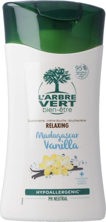 L'arbre vert Crème douche écologique Relaxing Madagascar Vanilla (250 ml)