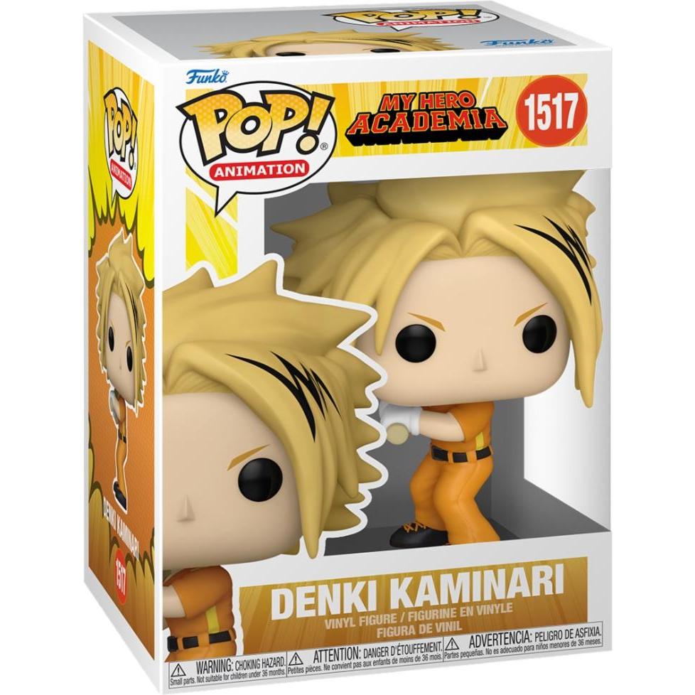 Thumbnail - Funko My Hero Academia - Hero League Baseball POP! Animation Vinyl Figur Denki 9 cm