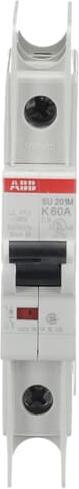 Immagine prodotto ABB SU201M-K60 Interruttore automatico K-Char., 2CDS271337R0587