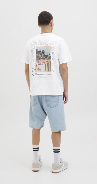 Image du produit Jack & Jones Rückenprint Rundhalsausschnitt T-shirt T-shirt (S)