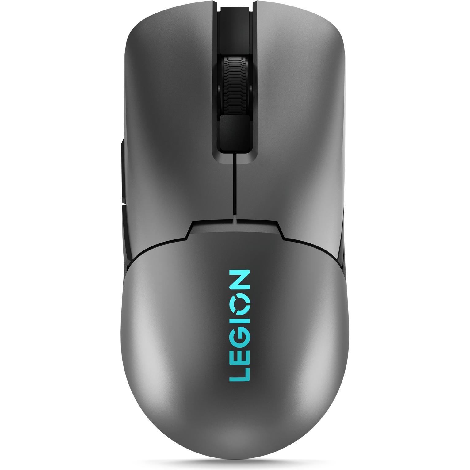 Lenovo MICE BO Legion M600s Mouse (Kabelgebunden, Kabellos), Maus, Schwarz, Grau