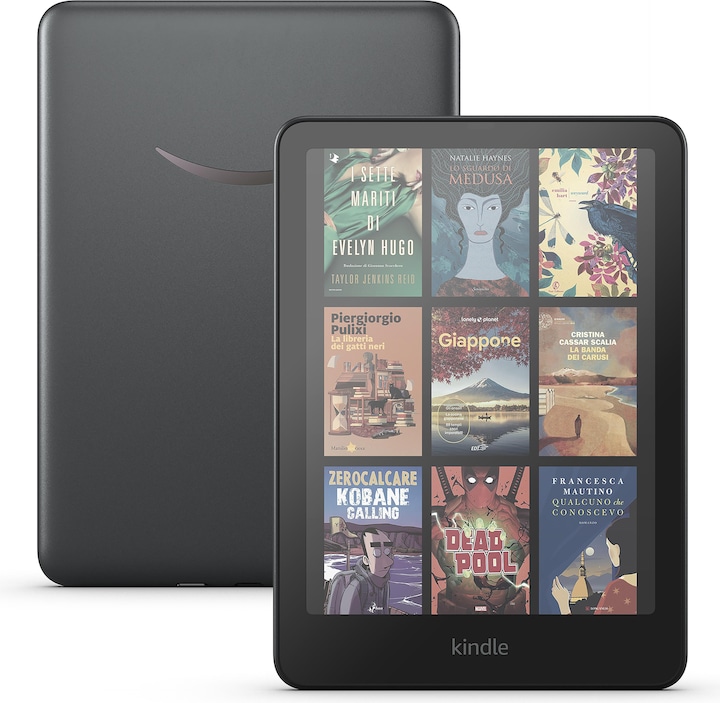 Productafbeelding Amazon Kindle Colorsoft Handtekening (7", 32 GB, Metallic zwart)