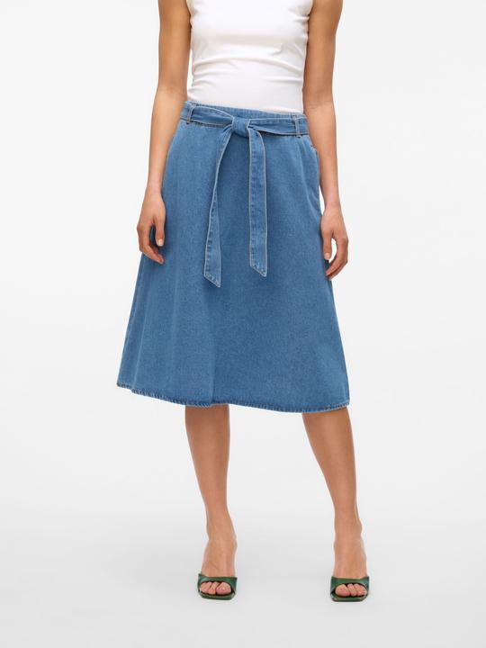 Actual product image Vero Moda VMJOLENE Hohe Taille Midirock Jeansrock (XS)