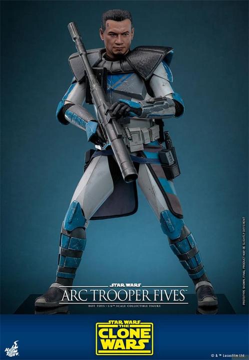 Produktbild Hot Toys Star Wars: The Clone Wars Actionfigur 1/6 Arc Trooper Fives 30 cm