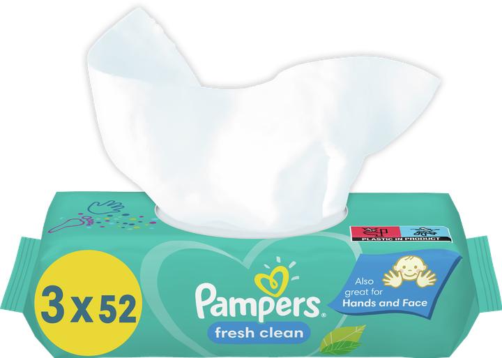 Produktbild Pampers Fresh Clean (156 Stück)