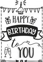 Immagine prodotto Rayher Stempel "Happy Birthday"