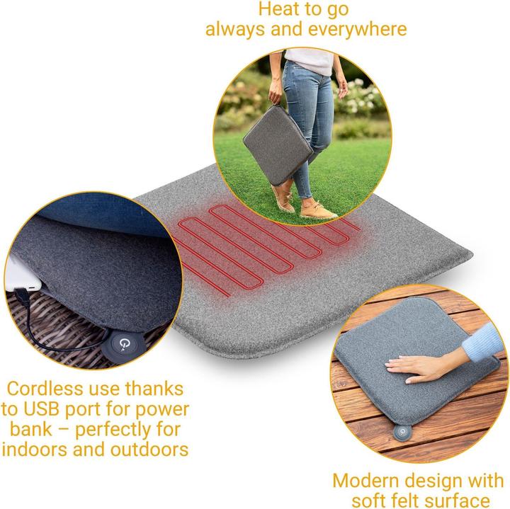 Produktbild Medisana OL 600 Outdoor Line Heat Pad (40 x 40 x 2 cm)