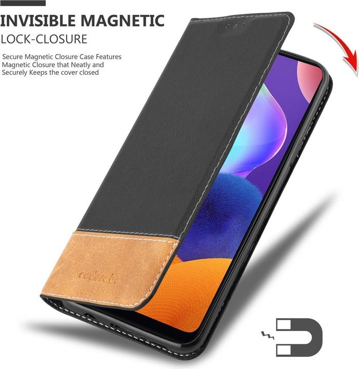 Immagine prodotto Cadorabo X-Wallet Copertura della tuta in ecopelle (Samsung Galaxy A31)