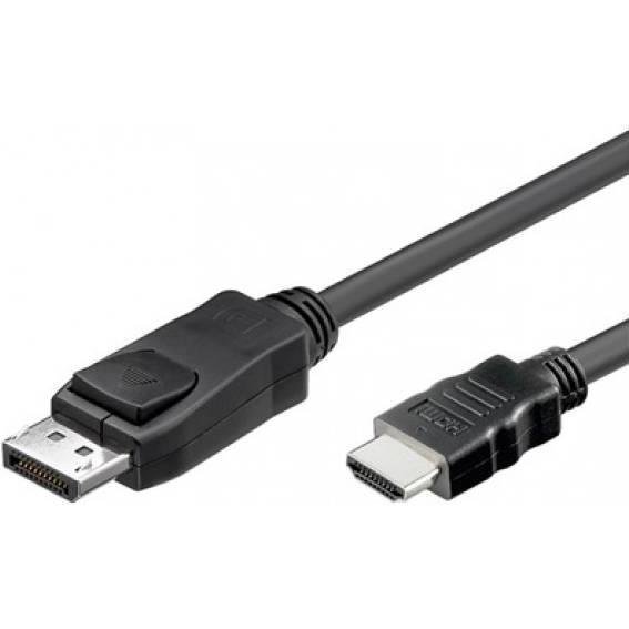 Techly DisplayPort — HDMI (Typ A) (1 m, HDMI, DisplayPort), Video Kabel