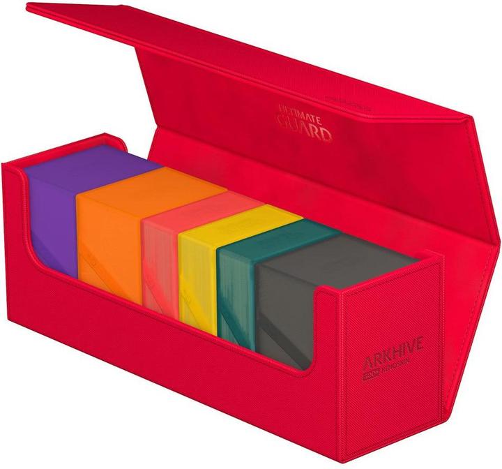 Produktbild Ultimate Guard Kartenbox XenoSkin Arkhive Monocolor 400+ Rot