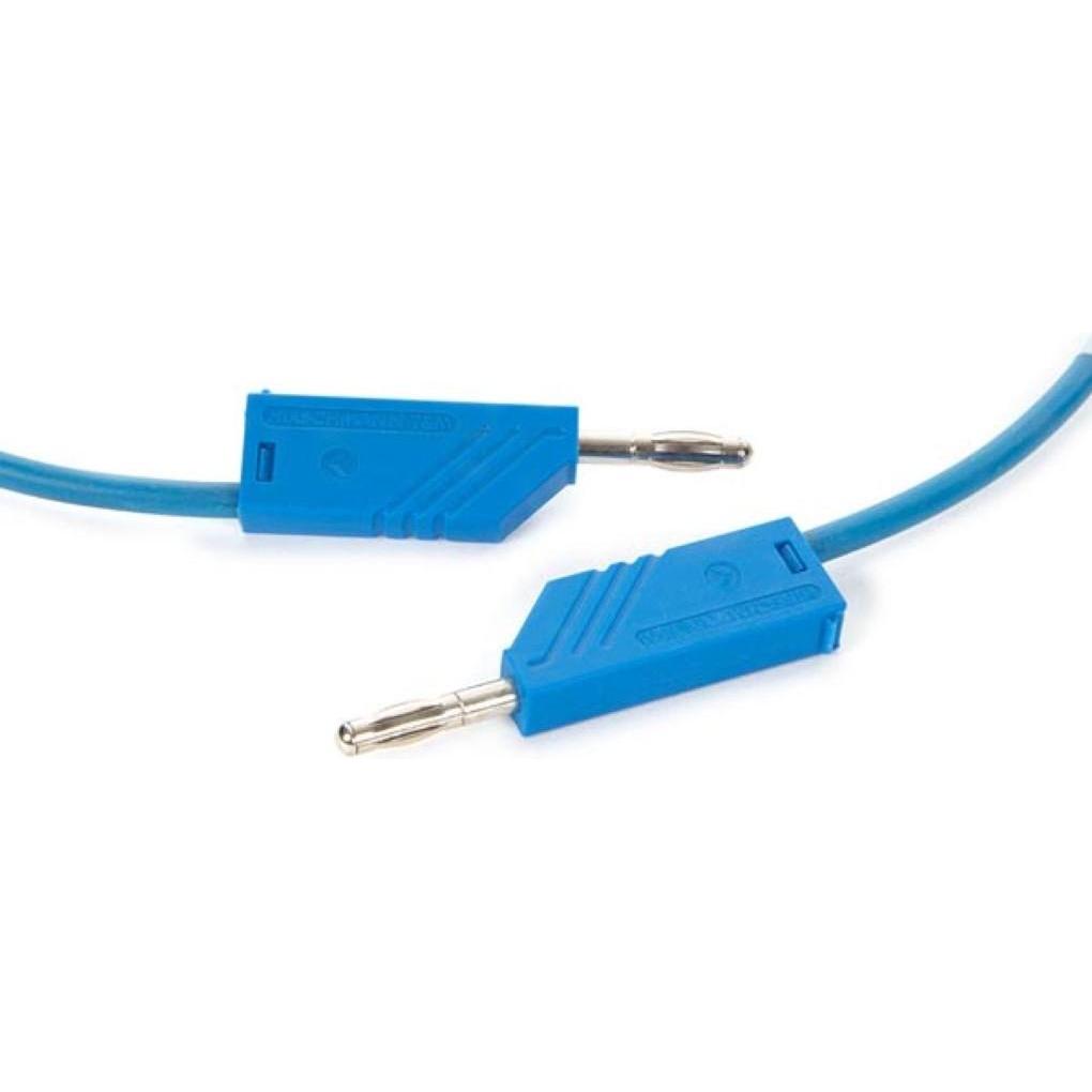 Hirschmann, Linea di misura, LINEA DI MISURA 4mm 50cm / BLU (MLN-SIL / 1)