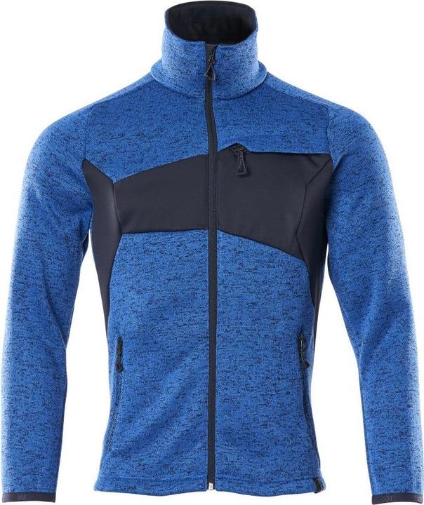 Produktbild Mascot Strickjacke Accelerate 18105 azurblau/schwarzblau Gr. M (M)