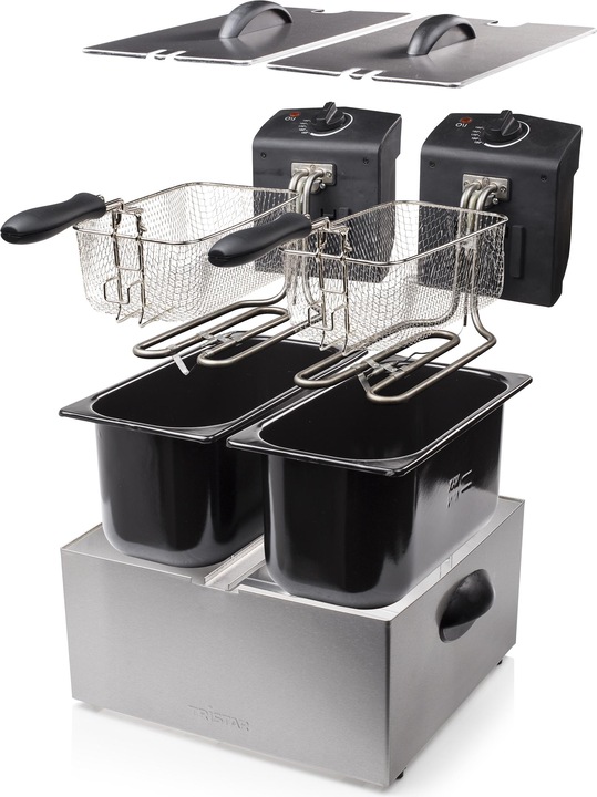 Produktbild Tristar Fritteuse Doppel (EU-Stecker)