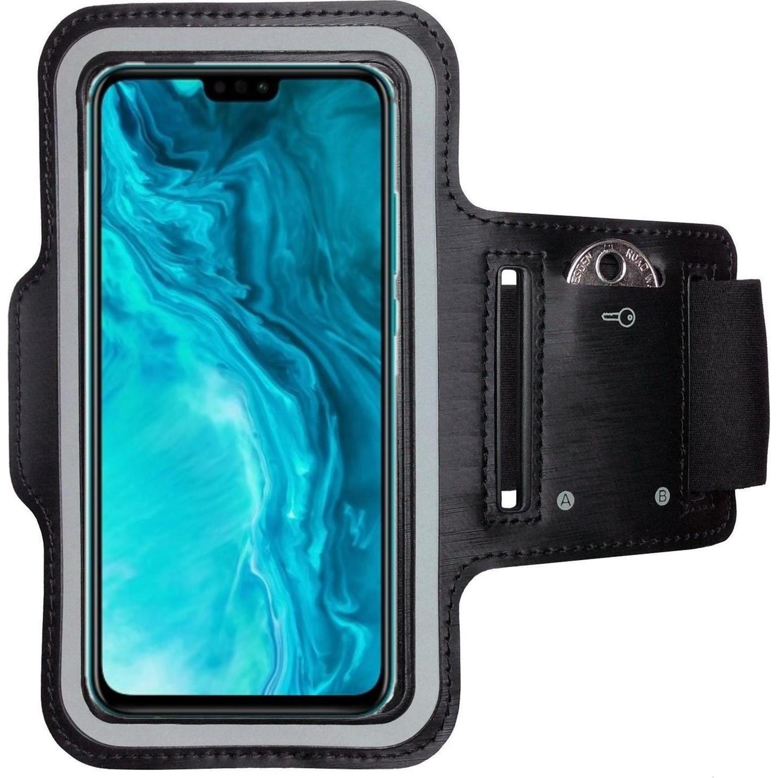 CoverKingz Sportarmband für Honor 9X Lite, Smartphone Sportarmband, Schwarz