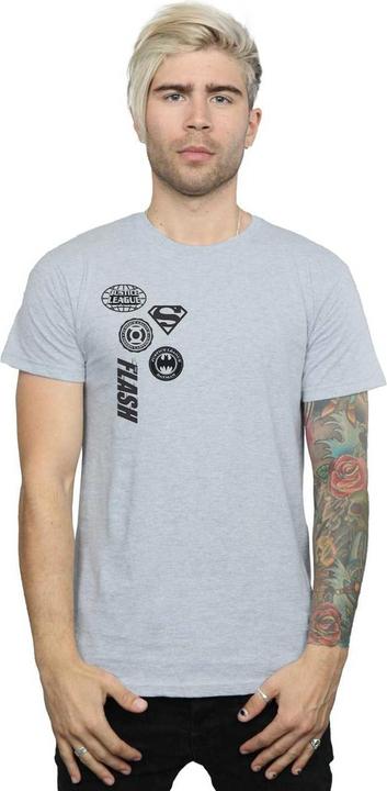 Produktbild Justice League Icons Cluster TShirt (XXL)