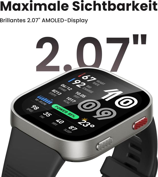 Actual product image Amazfit Smw Azf Bip Max Silver