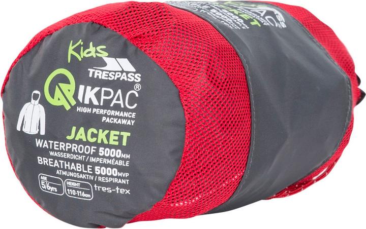 Actual product image Trespass Qikpac X rain jacket (116)