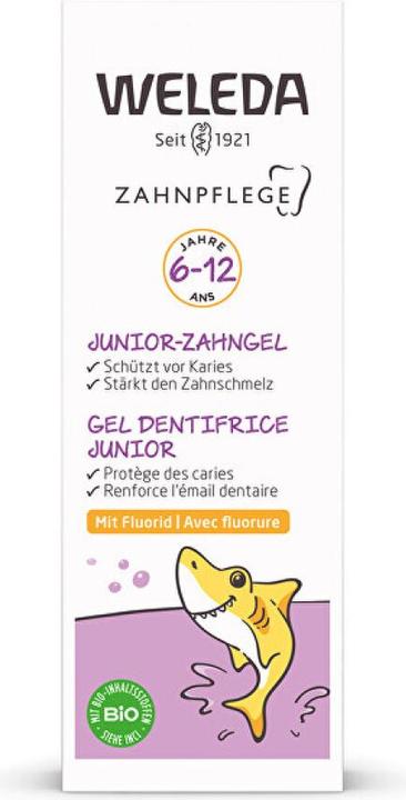 Actual product image Weleda Zahngel Junior mit Fluori (50 ml)